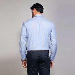 Shirt:Full Sleeve_Regular Fit_Stripe_380#2
