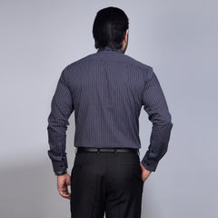 Shirt:Full Sleeve_Regular Fit_Stripe_383#2