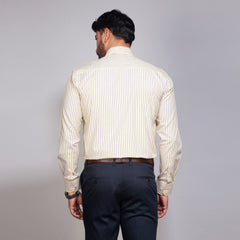 Shirt:Full Sleeve_Regular Fit_Stripe_380#1