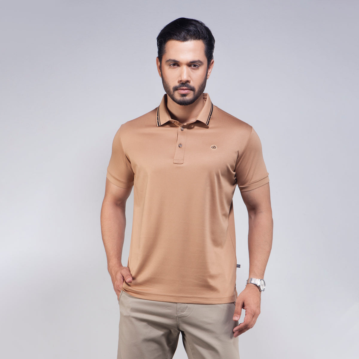 Polo:Short Sleeve_Semi Fit_Mercerized_127#1