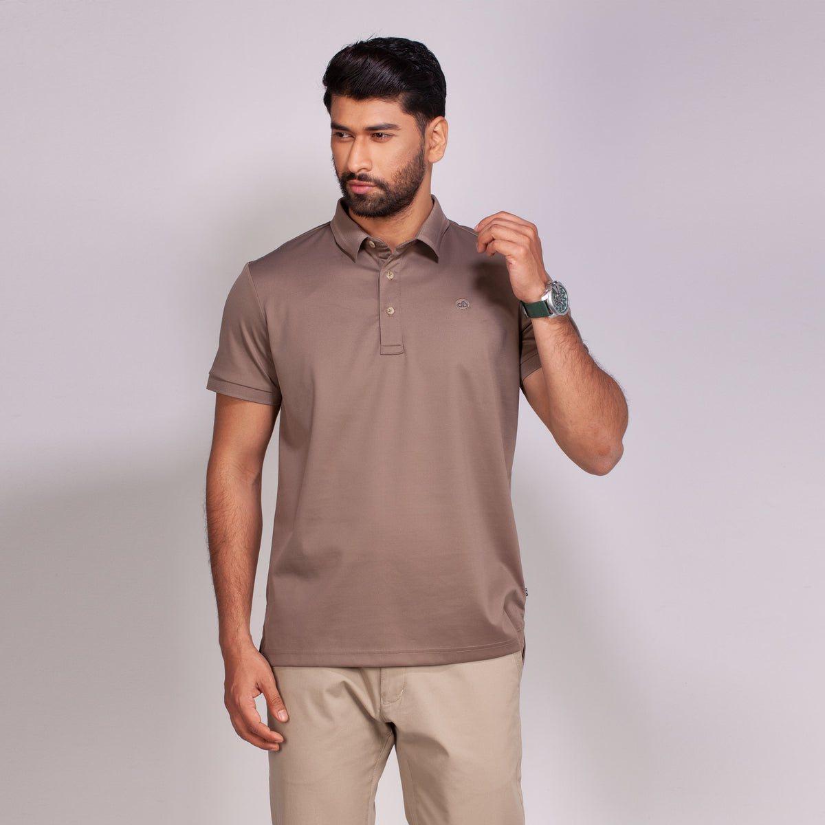 Polo:Short Sleeve_Semi Fit_Mercerized_128#2