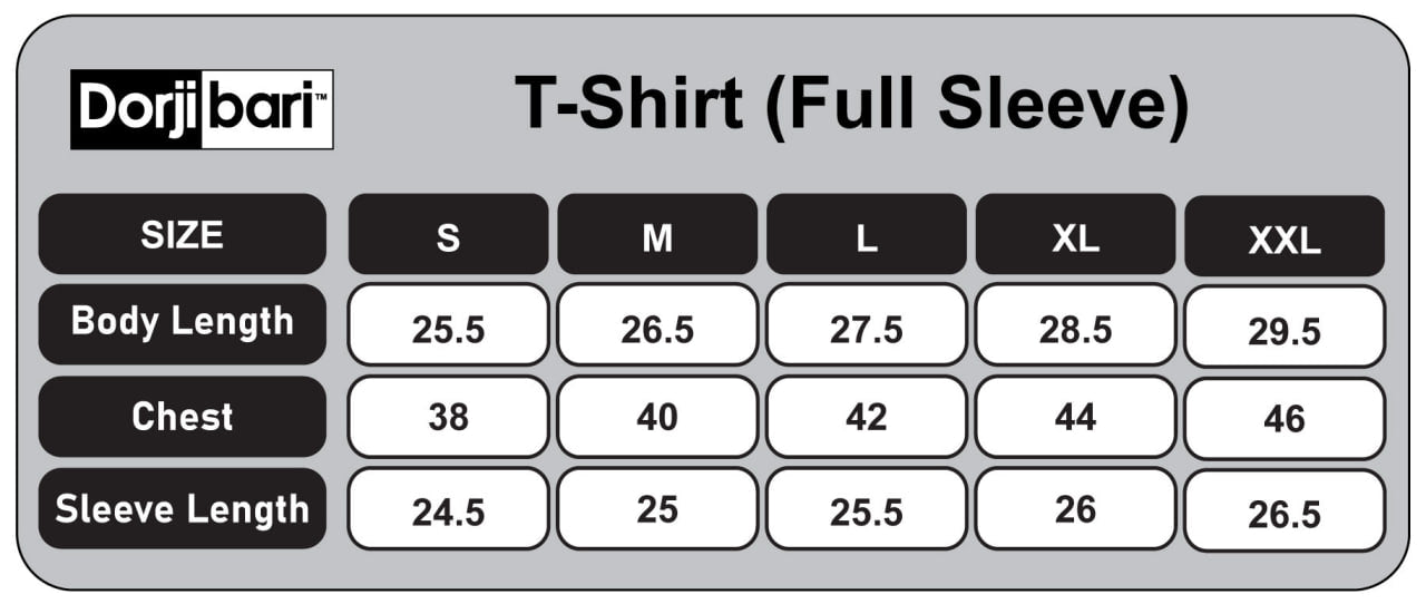 T-Shirt: Full Sleeve_Semi Fit_Solid_140#1