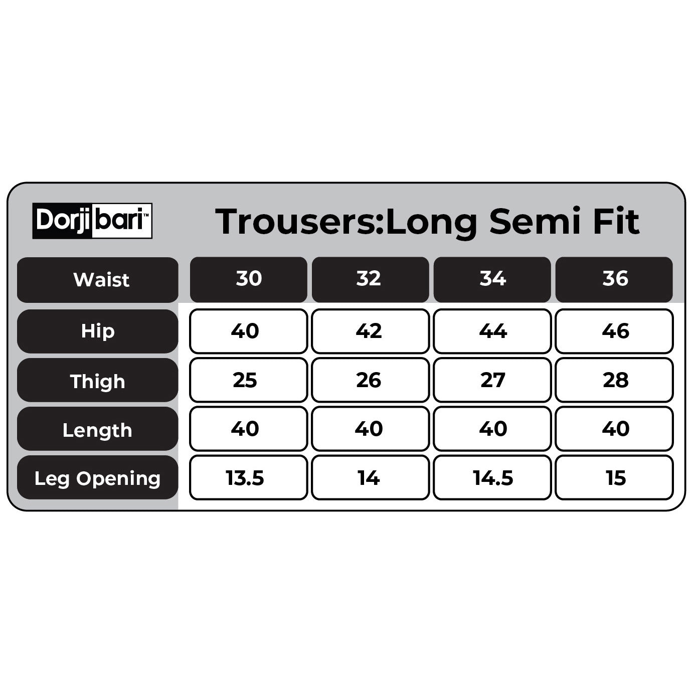 Trousers:Long_Semi Fit_Dobby_118#1