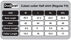 Cuban Collar Shirt_Regular Fit_101#1