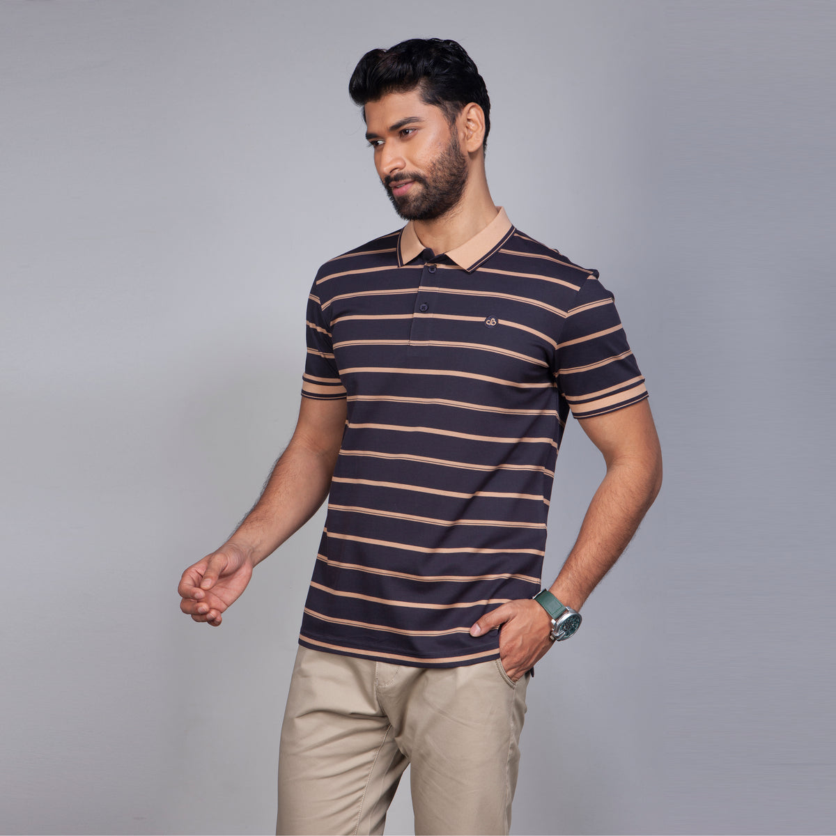 Polo:Short Sleeve_Semi Fit_Mercerized_132#2